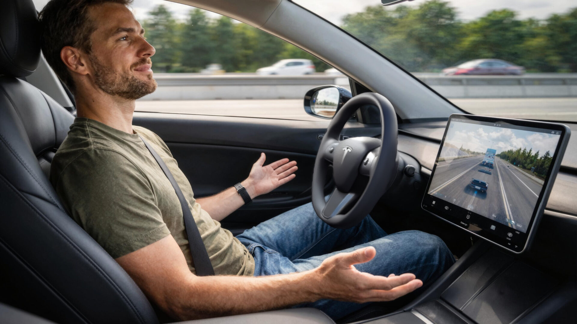 Tesla FSD: Du betaler for en fremtid som fortsatt er ulovlig