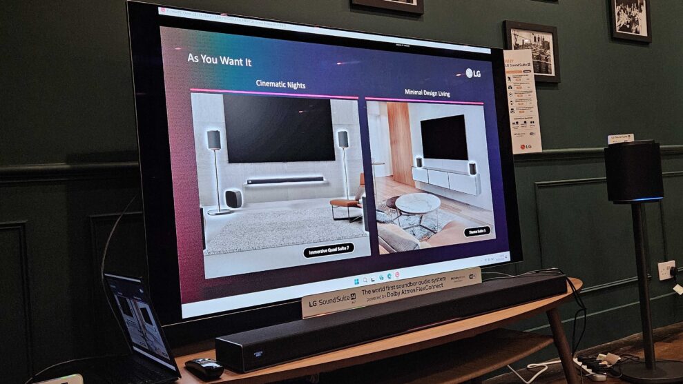 LG Sound Suite Configuration