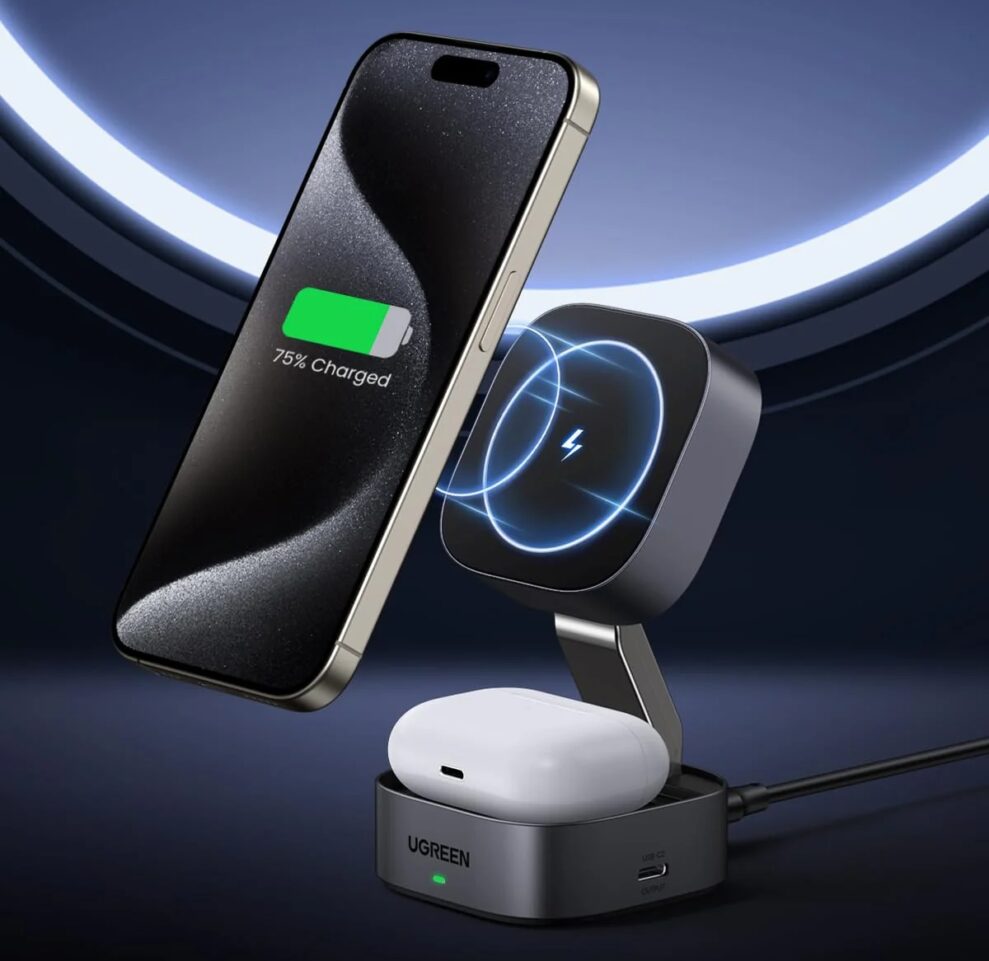 Ugreen Magflow Qi2.2 25W 2-in-1 charger 1 Ugreen Magflow Qi2.2 25W 2-in-1 charger 1