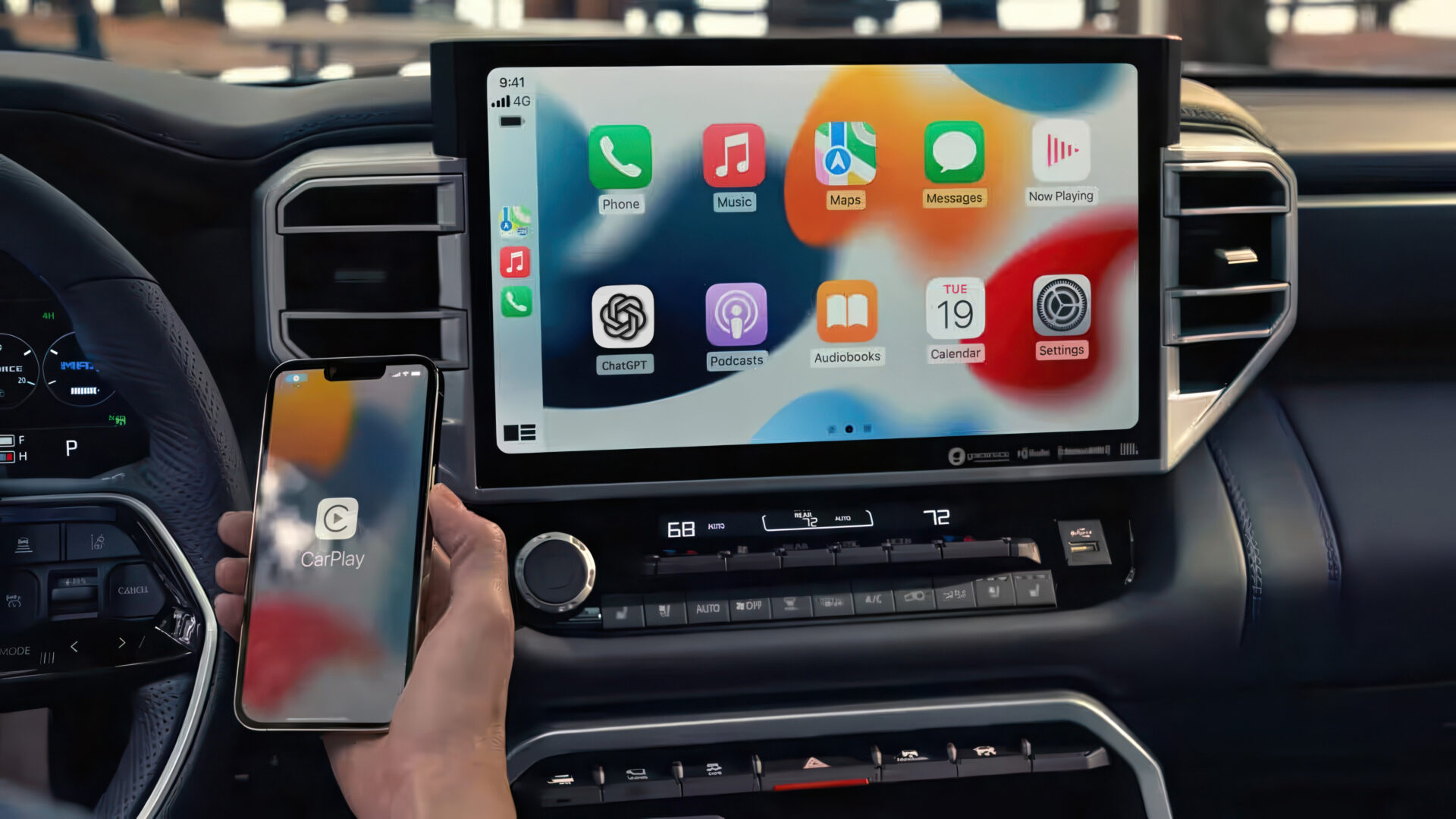 CarPlay og Android Auto gir bilen KI med ChatGPT og Gemini