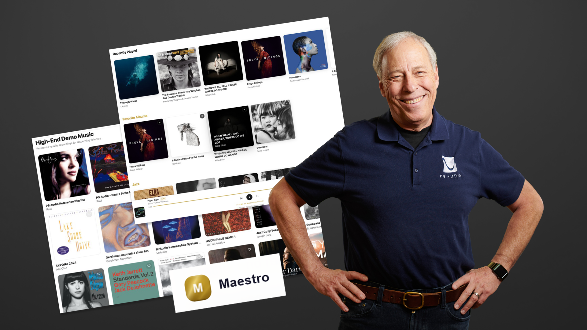 Paul McGowan lanserer Maestro Music