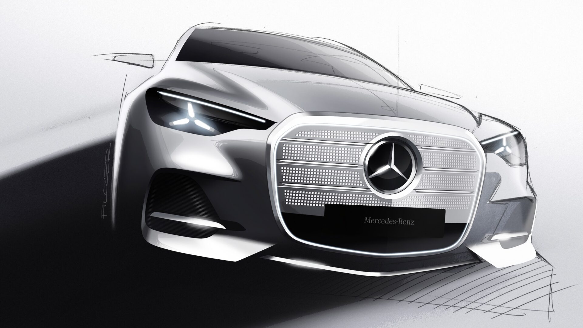 Den nye elektriske Mercedes-Benz C-Klasse kan kjøre en hel arbeidsuke uten å måtte lades