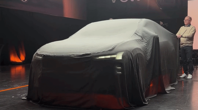 Volvo EX60 er i produksjon – leveranser til sommeren 1 Volvo EX60 unveil