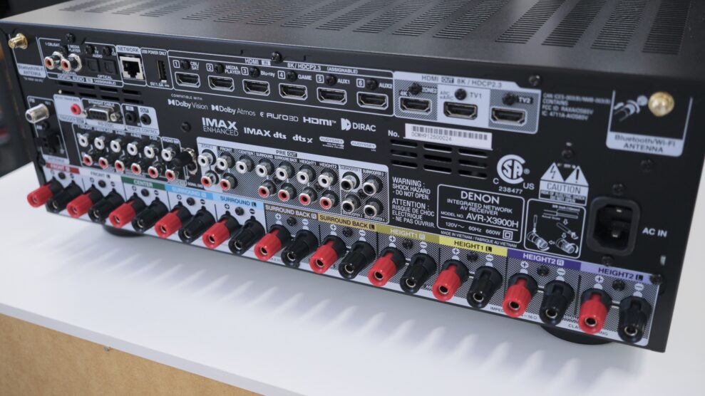 Denon AVC-X3900H lansert 2 Denon AVC-X3900H lansert 2