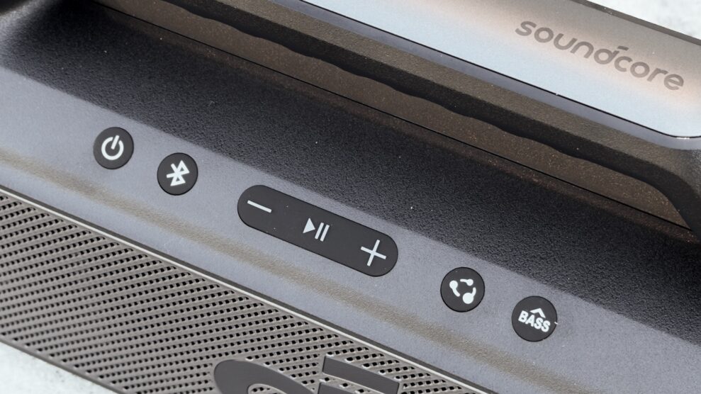 Soundcore Boom 2 1 Soundcore Boom 2 fra toppen