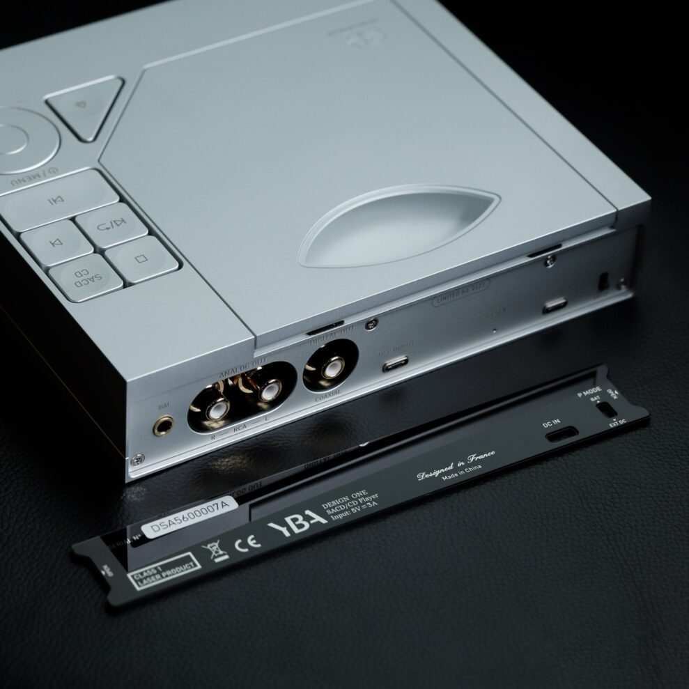 YBA Design One lansert 3 YBA CD-spiller utganger