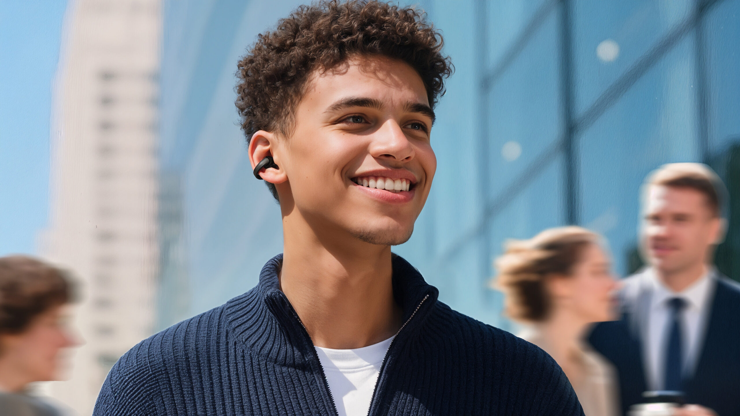6 open earphones åpne øretelefoner 2026 - Soundcore C50i clips