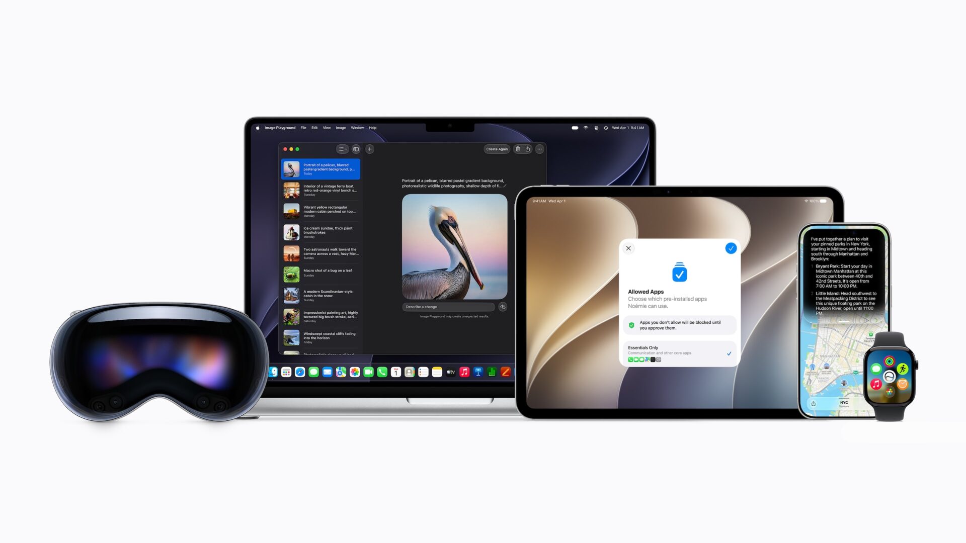 Årets nye programvare for iPhone, iPad, Mac, Apple Watch og TV