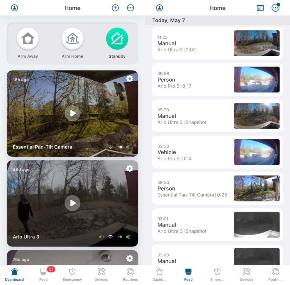 Arlo-ultra-3-app