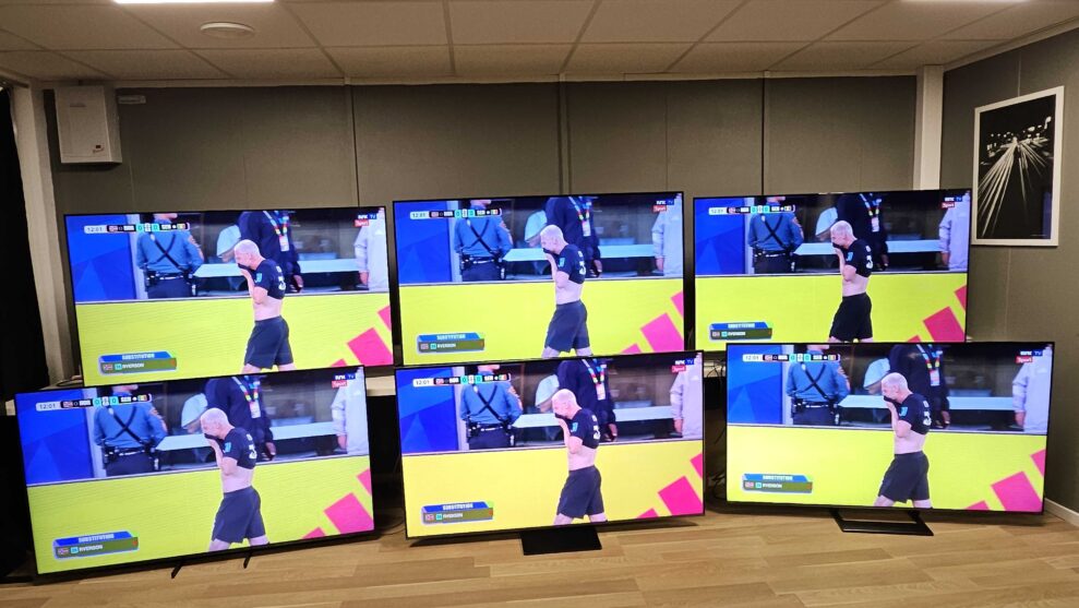 6 x 65″ MiniLED og OLED-TV-er med 4K og 144Hz 3