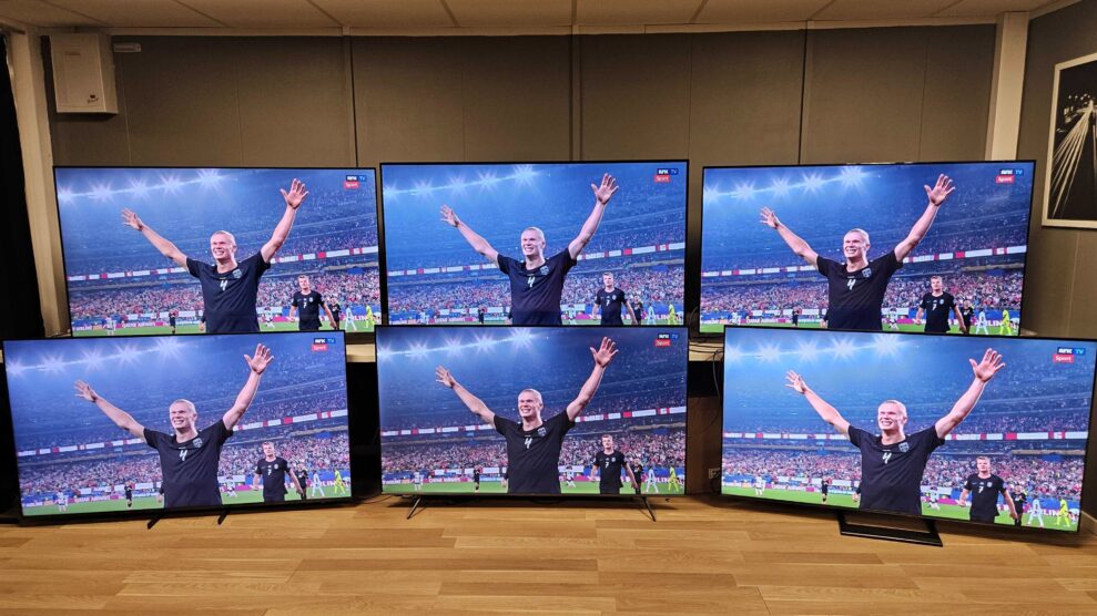 6 x 65″ MiniLED og OLED-TV-er med 4K og 144Hz 2