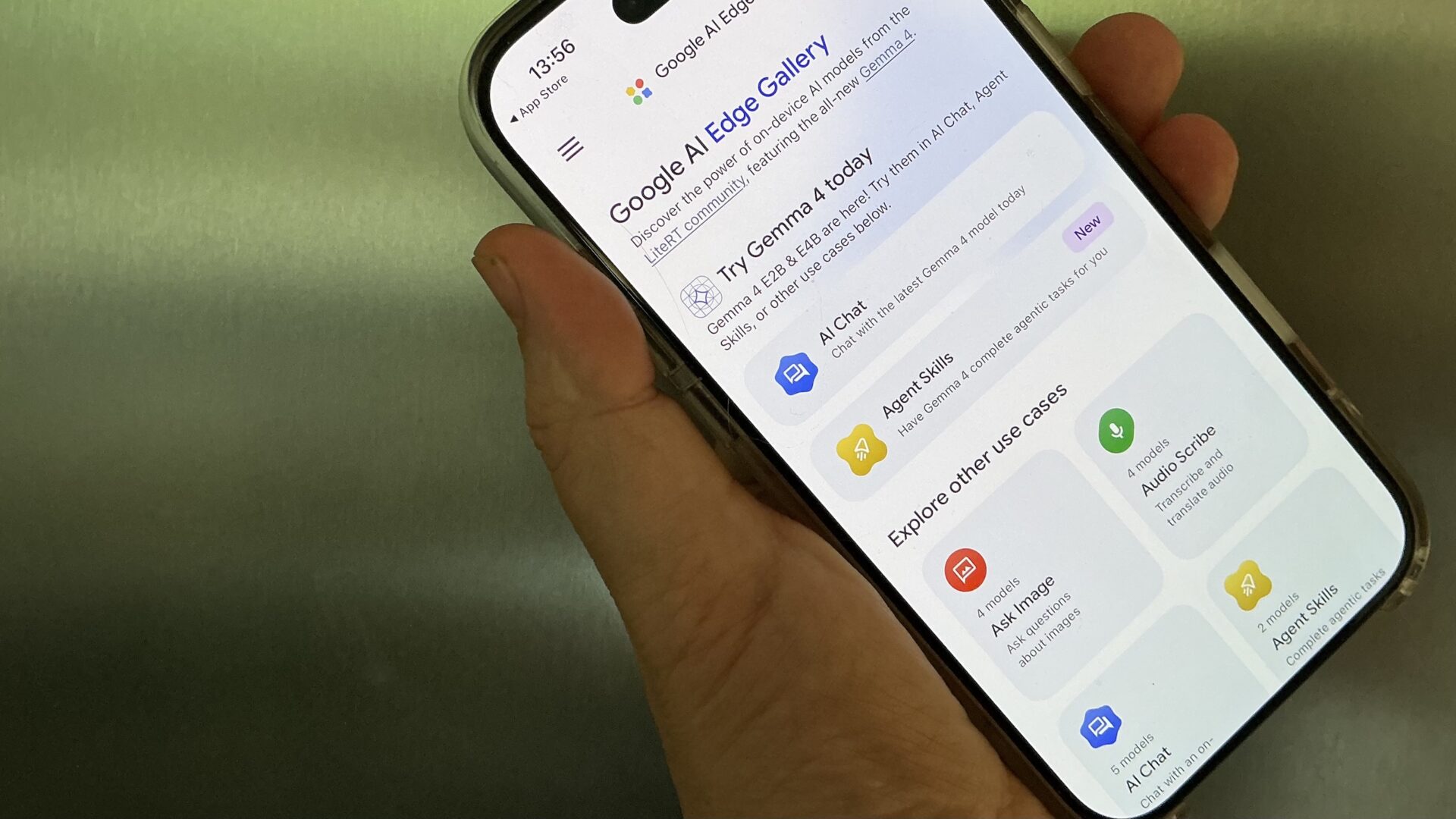 Geminis KI-chat på Mac uten internettforbindelse