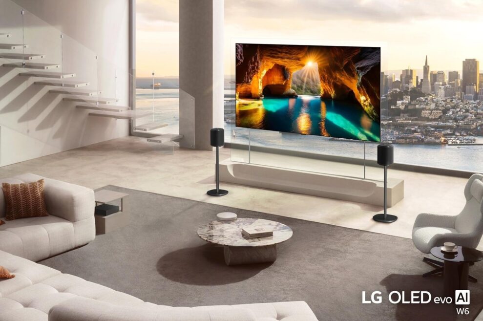 Nå lanserer LG OLED W6 – verdens tynneste trådløse OLED-TV snart i Norge 1