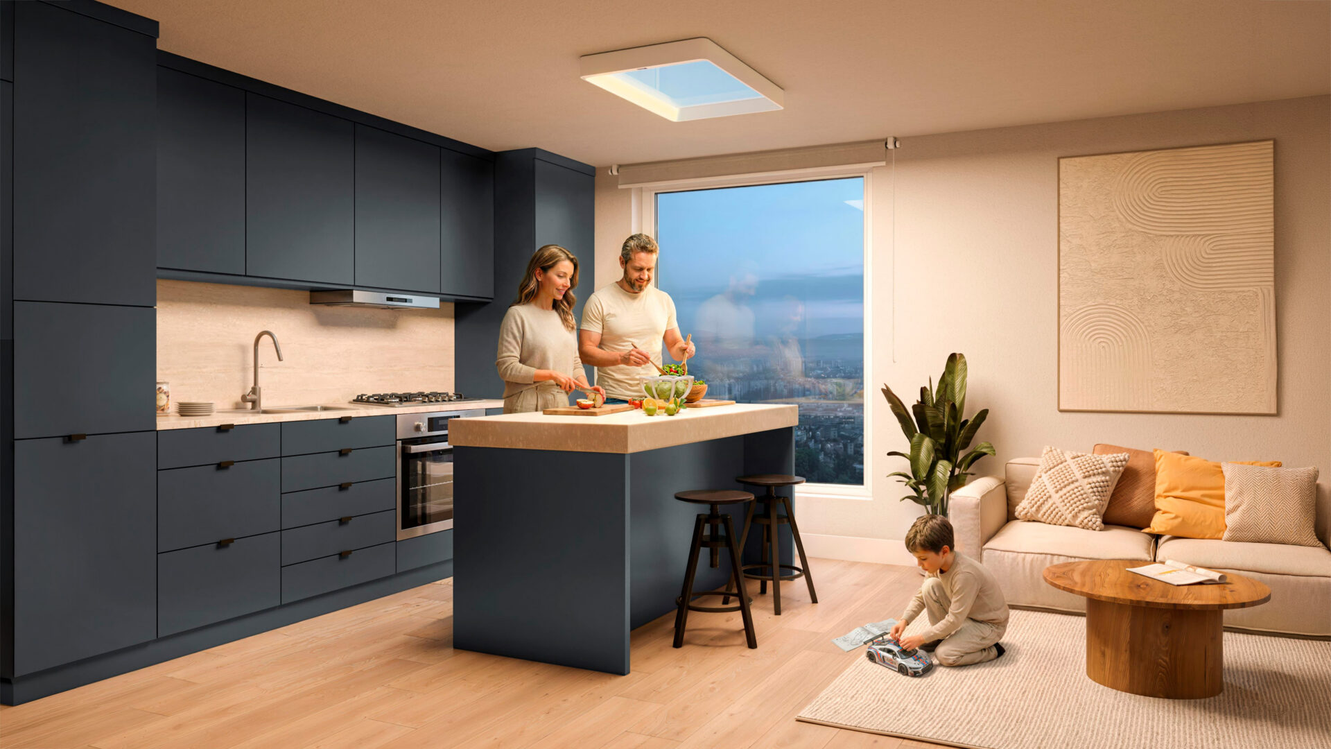 Philips Skylight: Ny taklampe skal gi kunstig dagslys i hjemmet