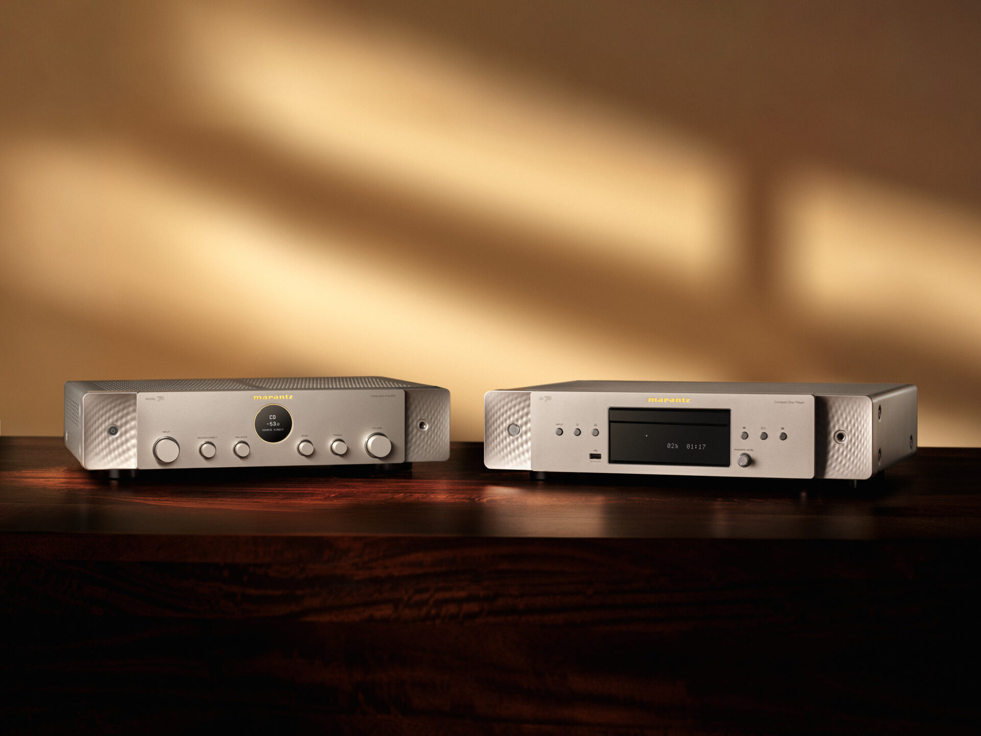 Marantz MODEL 70 og CD 70 skal gjøre ekte hi-fi rimelig igjen