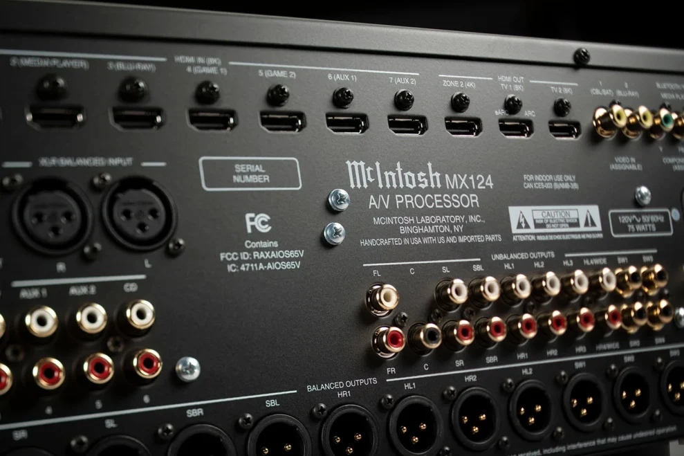 McIntosh MX124: Hjemmekino i ultra-tungvektsklassen 3 McIntosh MX124: Hjemmekino i ultra-tungvektsklassen 3