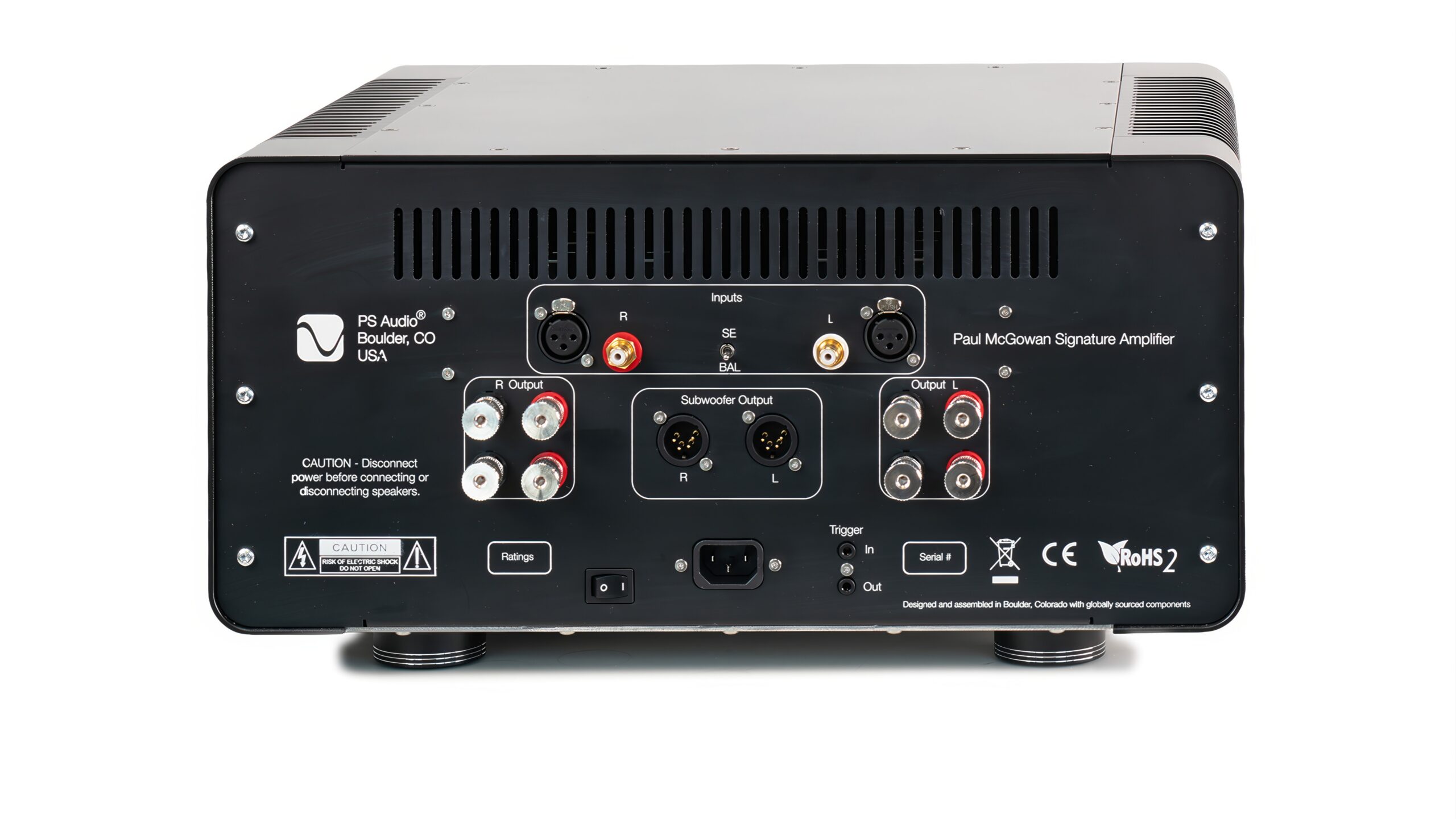 PMG Signature S200 og S400: Mest klasse A til den som betaler minst 3 PS Audio PMG Signature S400 rear