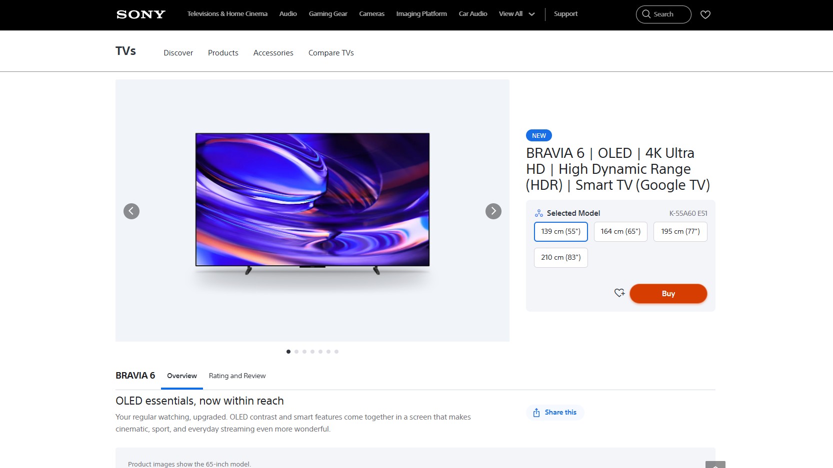 Sony Bravia 6: Ny OLED-TV fra Sony kan være rett rundt hjørnet