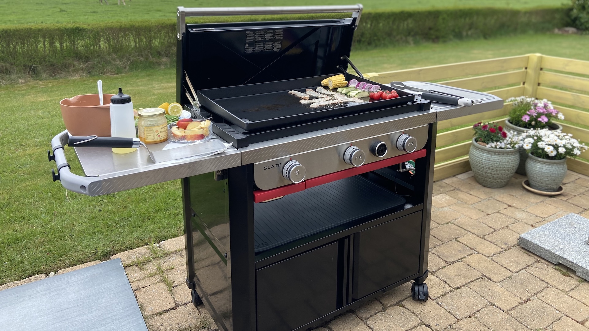 Weber SLATE GPD Premium-stekeplate 19 Weber Slate anmeldelse