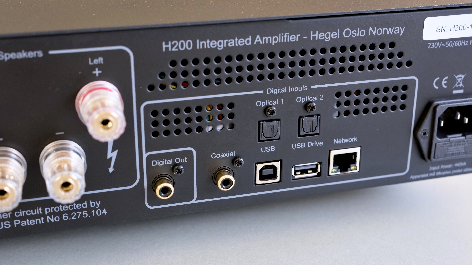 Hegel H200 erstatter H190V – og får en analog tvilling 3 Hegel H200
