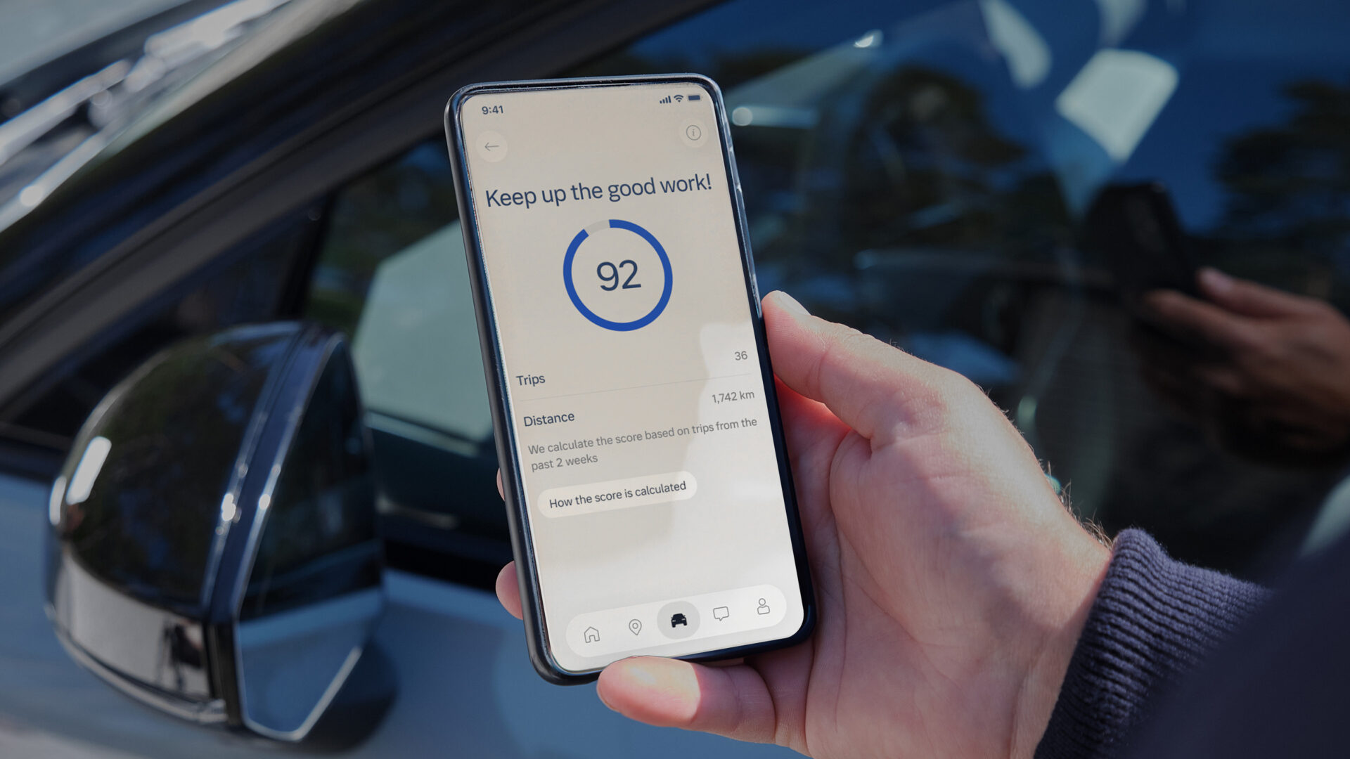 Safety Coach: Volvos nye app kan gi deg billigere bilforsikring
