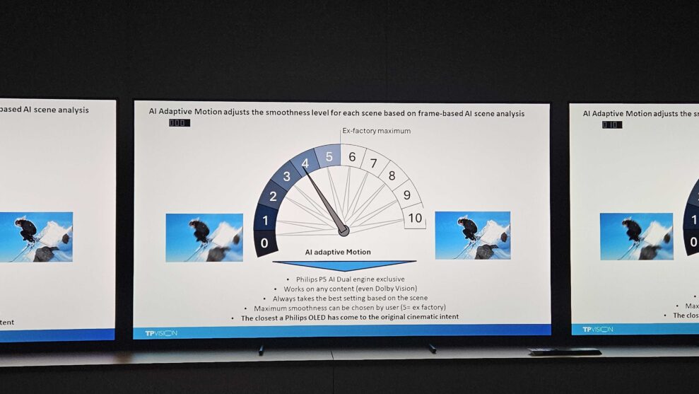 IFA 2026: Philips OLED+951 med AI Adaptive Motion 2 IFA 2026: Philips OLED+951 med AI Adaptive Motion 2