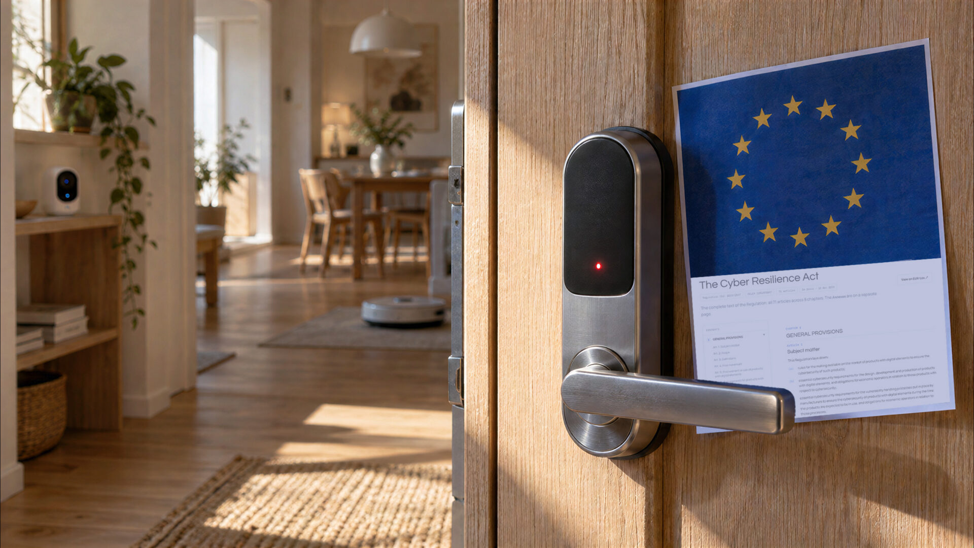 Nå får EU beskjed innen et døgn om smartlåsen din blir hacket. Ikke du.