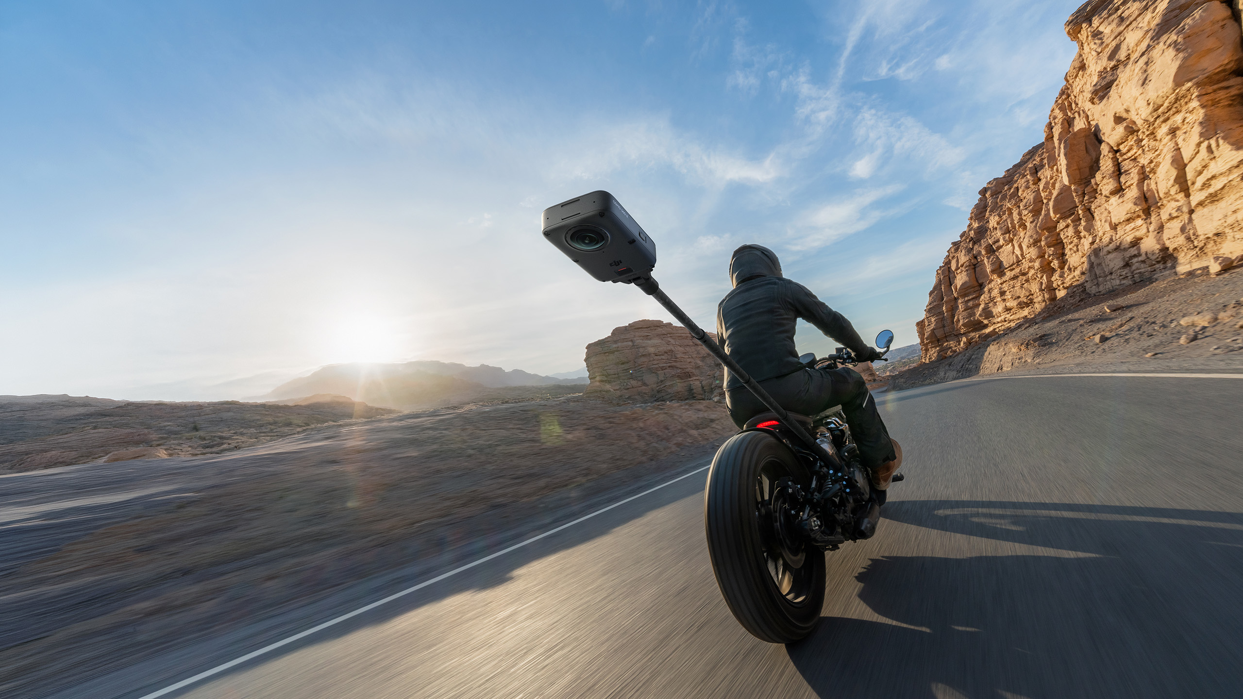 IFA 2026: DJI Osmo 360 II har kvadratisk sensor 4 DJI Osmo 360 II Motorcycle_Lifestyle