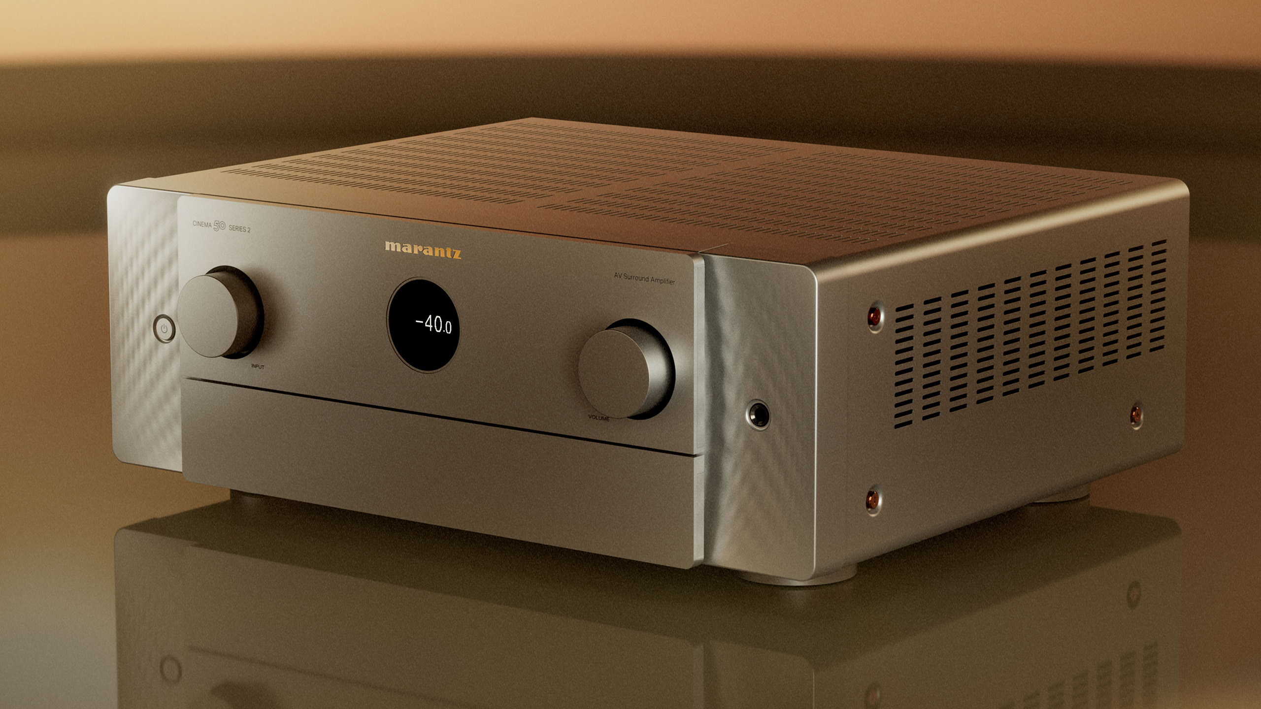 Marantz Cinema 50 Series 2 8 High--Marantz - CINEMA 50 SERIES 2 Silver Gold - Beauty 6
