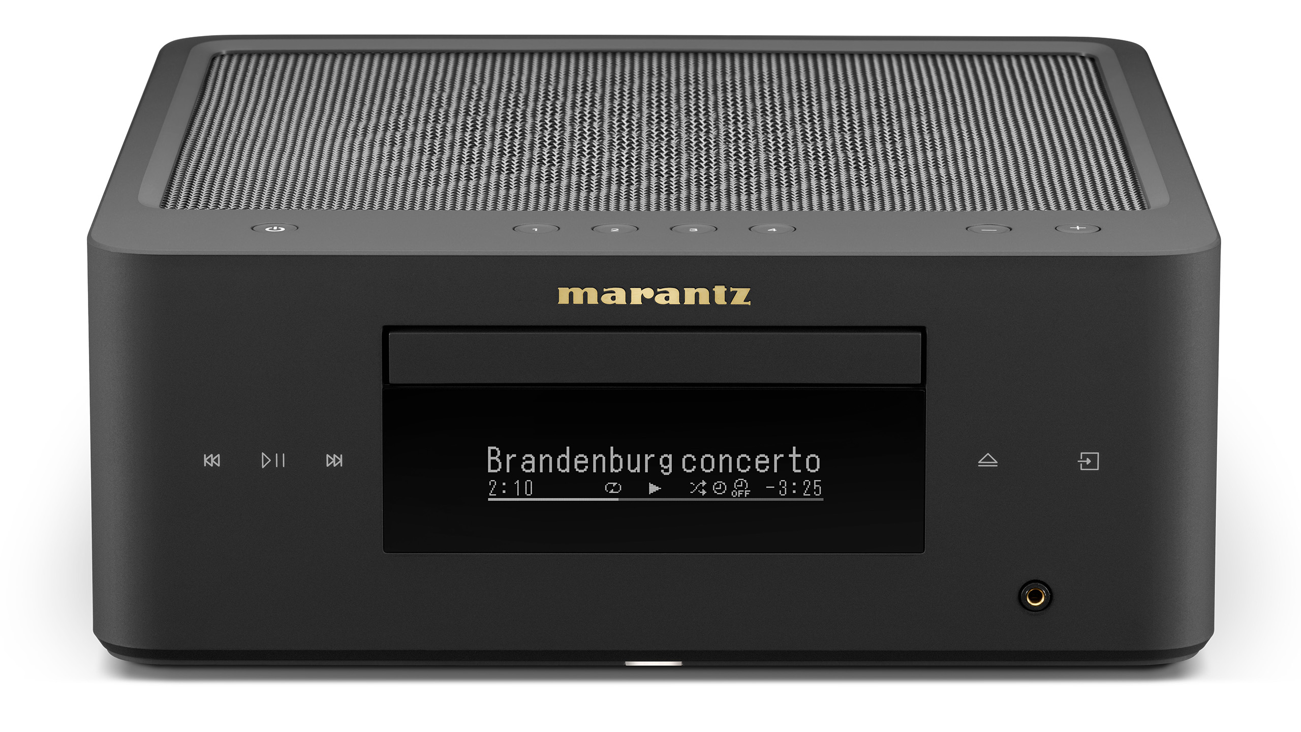 Marantz MCR 60n DAB: Alt-i-ett tar endelig platespiller 1 High--Marantz - MCR 60n Black Front 2