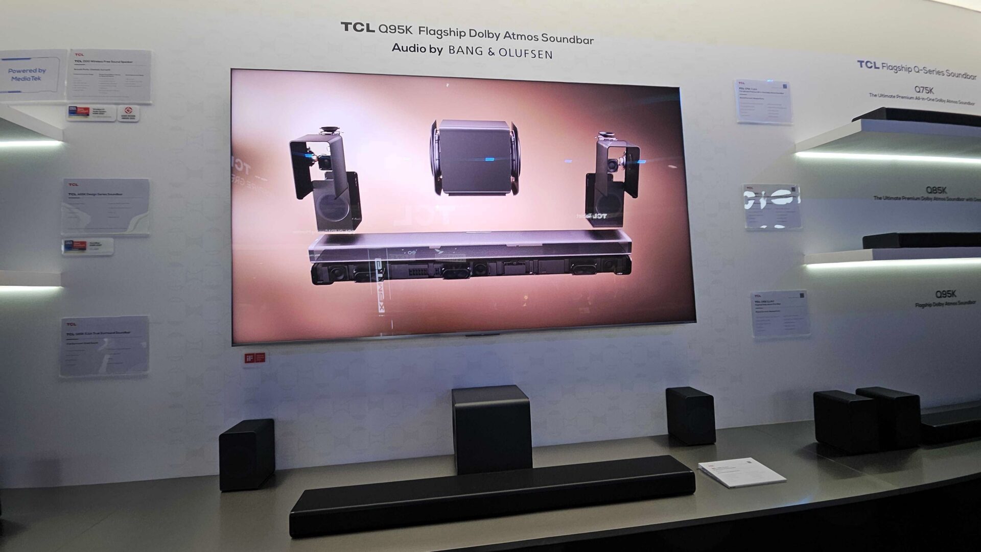 IFA 2026: TCL Q95K soundbar har lyd fra Bang & Olufsen