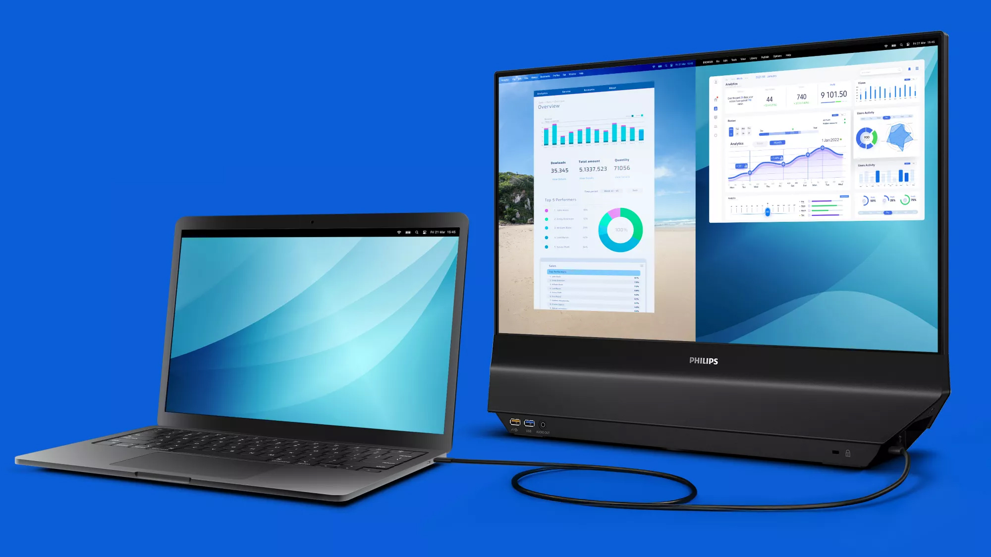 Philips 24B2D5300 connected computer