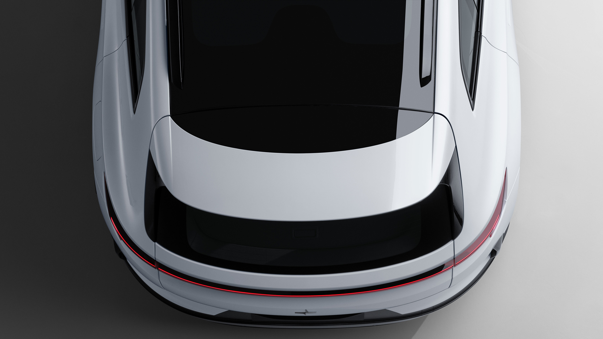 Polestar 4 SUV: Samme pris, mer plass – og bakrute 1 Polestar 4 SUV panoramatak