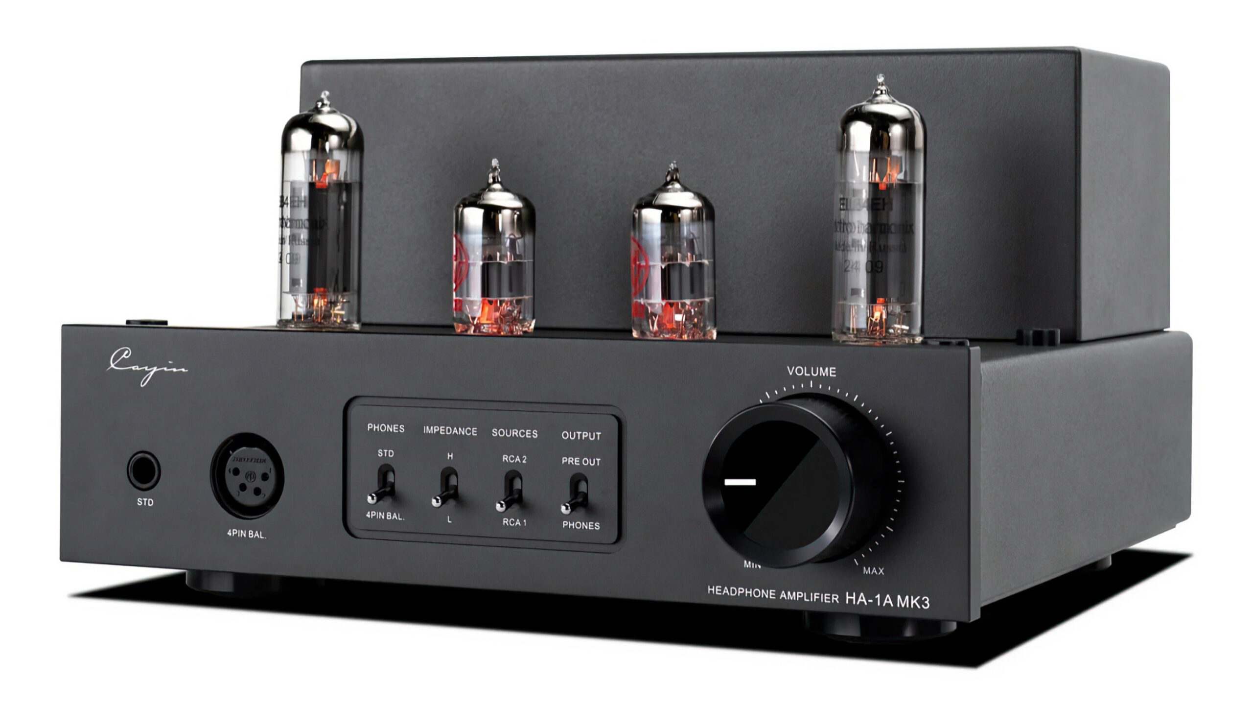 Cayin HA-1A MK3 driver dine hodetelefoner med rør 3 cayin-ha-1a-mk3-tube-headphone-amplifier-angle