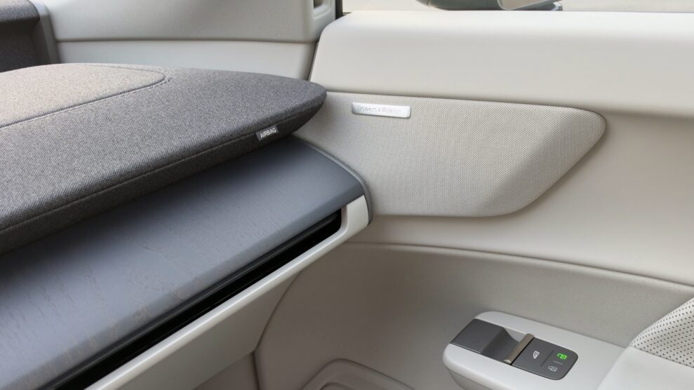 Bowers & Wilkins Hi-Fi-lydsystem for Volvo EX60 6